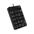 CONNECT IT NumCALC drátová numerická klávesnice, ČERNÁ