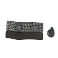 RAPOO Set klávesnice a myš 8810ME, Multi-mode, Bezdrátový set, CZ/SK, Černá