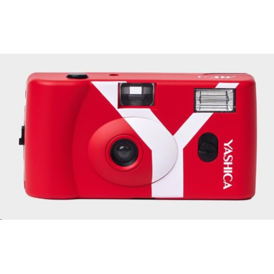 YASHICA MF-1 Snapshot Art Camera (Red) - analogový fotoaparát