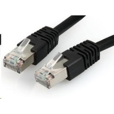 GEMBIRD kabel patchcord CAT6 stíněný FTP 3m, černý GEMBIRD kabel patchcord CAT6 stíněný FTP 3m, černý