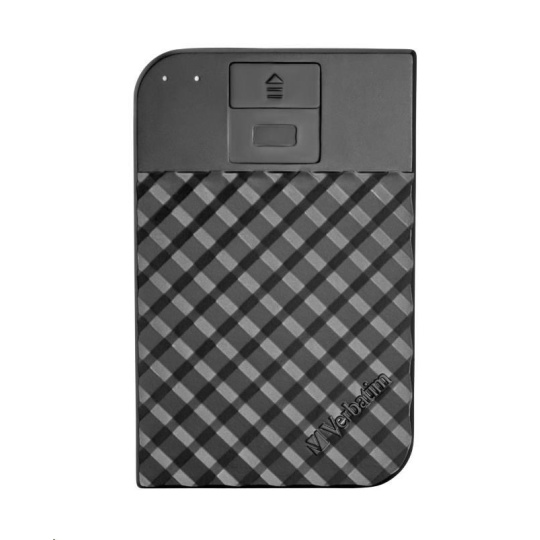 VERBATIM HDD 2TB Fingerprint Secure Portable Hard Drive, Black GDPR VERBATIM HDD 2TB Fingerprint Secure Portable Hard Drive, Black GDPR