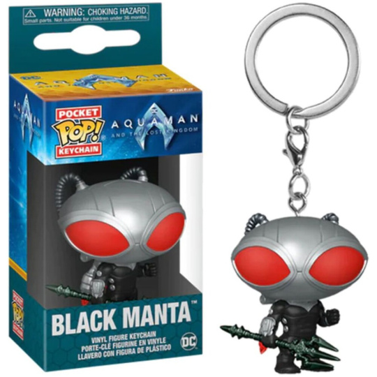 Funko POP! Keychain: Aquaman (AatLK) - Black Manta