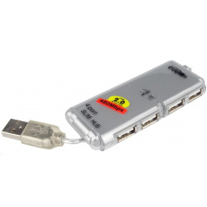 PremiumCord USB 2.0 HUB 4-portový bez napájení PremiumCord USB 2.0 HUB 4-portový bez napájení