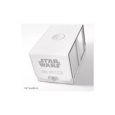 Gamegenic - Star Wars: Unlimited Double Deck Pod - White/Black