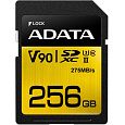 ADATA SDXC karta 256GB Premier One UHS-II U3 Class 10 (R:275/W:155 MB/s)