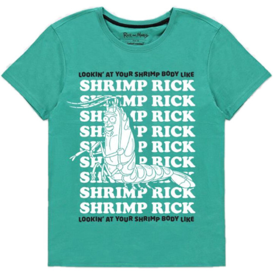 Tričko Rick & Morty - Shrimp Rick M
