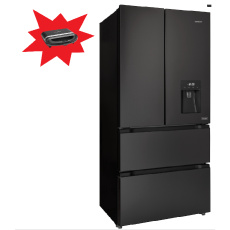 Concept americká lednice s dávkovačem vody LA6683ds TITANIA + Concept sendvičovač SV3053 Concept americká lednice s dávkovačem vody LA6683ds TITANIA + Concept sendvičovač SV3053