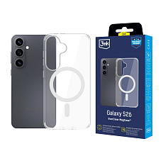 3mk ochranný kryt EverClear MagCase pro Samsung Galaxy S26 3mk ochranný kryt EverClear MagCase pro Samsung Galaxy S26