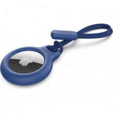 Belkin Secure holder pouzdro na AirTag se šňůrkou modré Belkin Secure holder pouzdro na AirTag se šňůrkou modré