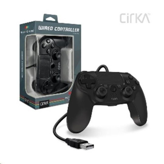 Cirka NuForce Wired Game Controller for PS4/PC/Mac (Black) Cirka NuForce Wired Game Controller for PS4/PC/Mac (Black)
