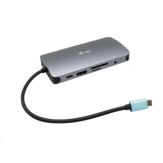 i-tec USB-C Metal Nano Dock HDMI/VGA with LAN + Power Delivery 100 W