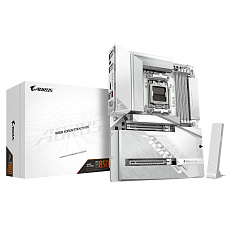 GIGABYTE MB Sc AM5 B850 AORUS STEALTH ICE, AMD B850, 4xDDR5, 1xHDMI