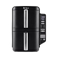 Ninja SL300EU Double Stack horkovzdušná fritéza, 7,6l, černá, 6 funkcí, stohovatelné zásuvky, nepřilnavé