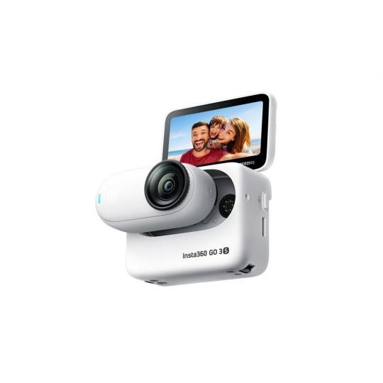 Insta360 GO 3S - 64GB miniaturní magnetická akční kamera, bílá