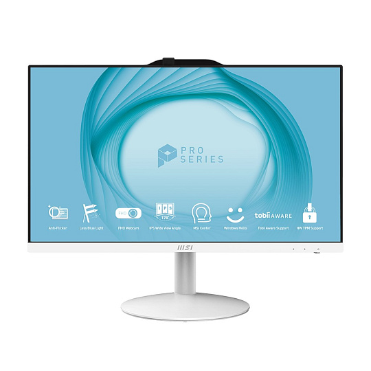 MSI AIO PRO AP242P 14M-1206EU, Intel Pentium G7400, 23.8 FHD, Anti-Glare, 8GB, 128GB SSD, N/A, W11 Pro, White MSI AIO PRO AP242P 14M-1206EU, Intel Pentium G7400, 23.8 FHD, Anti-Glare, 8GB, 128GB SSD, N/A, W11 Pro, White