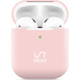iWant AirPods 2.generace ultra-tenké pouzdro světle-růžové