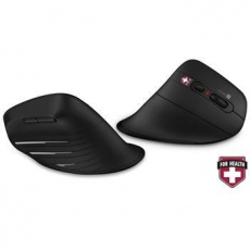 CONNECT IT FOR HEALTH Verti TriMode ergonomická vertikální myš, bezdrátová, černá CONNECT IT FOR HEALTH Verti TriMode ergonomická vertikální myš, bezdrátová, černá