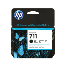 HP 711 Black DJ Ink Cart, 80 ml, CZ133A HP 711 Black DJ Ink Cart, 80 ml, CZ133A