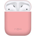 FIXED Silky ultratenké silikonové pouzdro Apple Airpods růžové