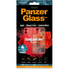 PanzerGlass ClearCase Antibacterial Apple iPhone 12 mini červený