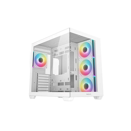 DEEPCOOL Case CG530 4F WH, ATX, Průhledná bočnice, 4x120mm ARGB, bílá DEEPCOOL Case CG530 4F WH, ATX, Průhledná bočnice, 4x120mm ARGB, bílá