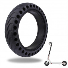 RhinoTech bezdušová pneumatika pro Scooter děrovaná 8.5x2, černá RhinoTech bezdušová pneumatika pro Scooter děrovaná 8.5x2, černá
