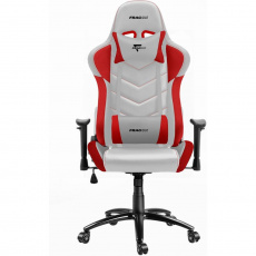 FragON herní židle 3X Series bílá/červená