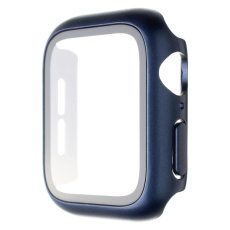 FIXED Pure+ ochranné pouzdro s temperovaným sklem Apple Watch 41mm modré