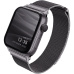 UNIQ Dante ocelový řemínek Apple Watch 45/44/42mm grafitový