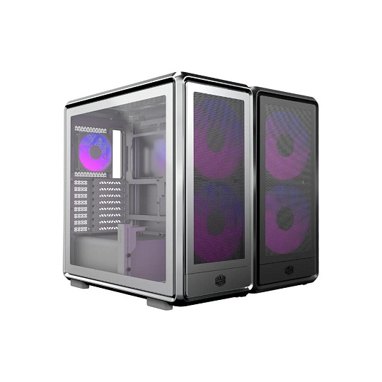 BAZAR - Cooler Master case MasterFrame 600 Mesh Black ARGB, Průhledná bočnice, ATX, 2x 200mm ARGB Fan, 1x 120mm ARGB Fan