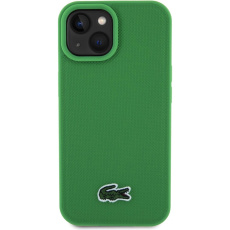Lacoste Iconic Petit Pique Woven Logo Magsafe kryt iPhone 15 zelený
