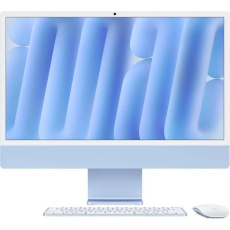 Apple iMac 24'' 4.5K display M4 chip 10-core CPU and 10-core GPU, 16GB, 256GB SSD - Blue Apple iMac 24'' 4.5K display M4 chip 10-core CPU and 10-core GPU, 16GB, 256GB SSD - Blue