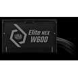 Cooler Master zdroj Elite NEX 600W 230V, 120mm, 80+ White, Mesh (opletené kabely)