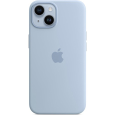 Apple silikonový kryt s MagSafe na iPhone 14 blankytný