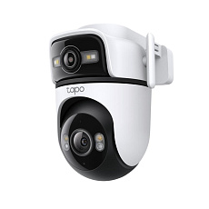 TP-Link Tapo C545D venkovní/outdoor otočná kamera (2x 3MP, 2K 1296p, IR 30m, WiFi, 1x100Mb/s, micro SD card)