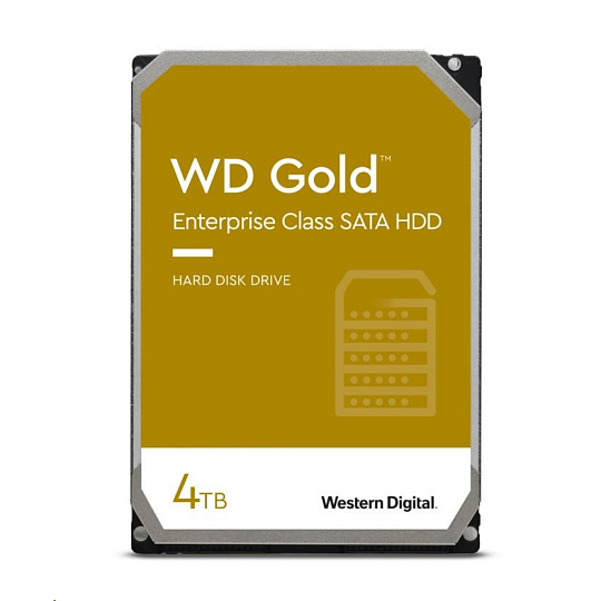 WD GOLD WD4004FRYZ 4TB, SATA III 3.5", 256MB 7200RPM, 267MB/s, CMR, Enterprise WD GOLD WD4004FRYZ 4TB, SATA III 3.5", 256MB 7200RPM, 267MB/s, CMR, Enterprise