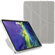 Pipetto Metallic Origami pouzdro pro Apple iPad Air 10.9" (22/20) stříbrné Pipetto Metallic Origami pouzdro pro Apple iPad Air 10.9" (22/20) stříbrné