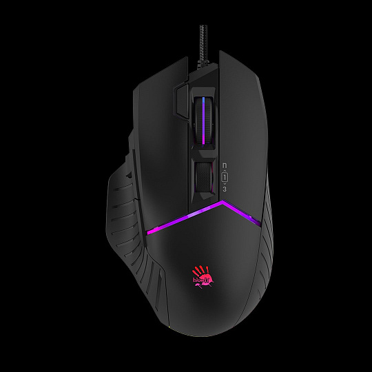 A4tech Bloody Myš W95 Max Activated, podsvícená herní myš, 12000 DPI, USB, Černá A4tech Bloody Myš W95 Max Activated, podsvícená herní myš, 12000 DPI, USB, Černá