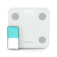 TrueLife FitScale W1 BT White - bioelektrická impedanční bluetooth váha TrueLife FitScale W1 BT White - bioelektrická impedanční bluetooth váha
