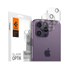 Spigen Glass Optik 2 Pack tvrzené sklo na fotoaparát iPhone 14 Pro/iPhone 14 Pro Max Spigen Glass Optik 2 Pack tvrzené sklo na fotoaparát iPhone 14 Pro/iPhone 14 Pro Max