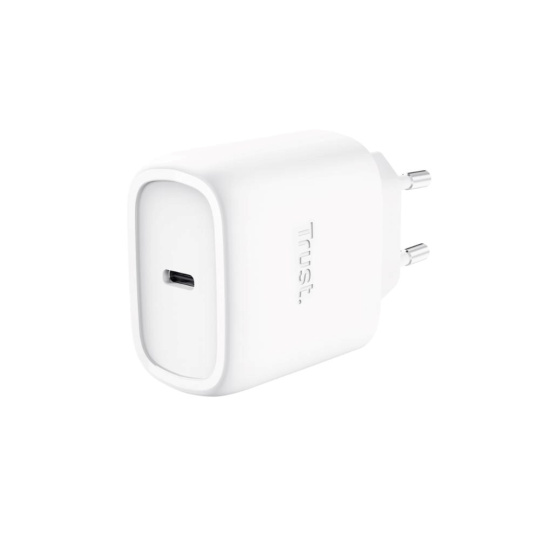 TRUST GaN Nabíječka MAXO 45W, USB-C, bílá TRUST GaN Nabíječka MAXO 45W, USB-C, bílá