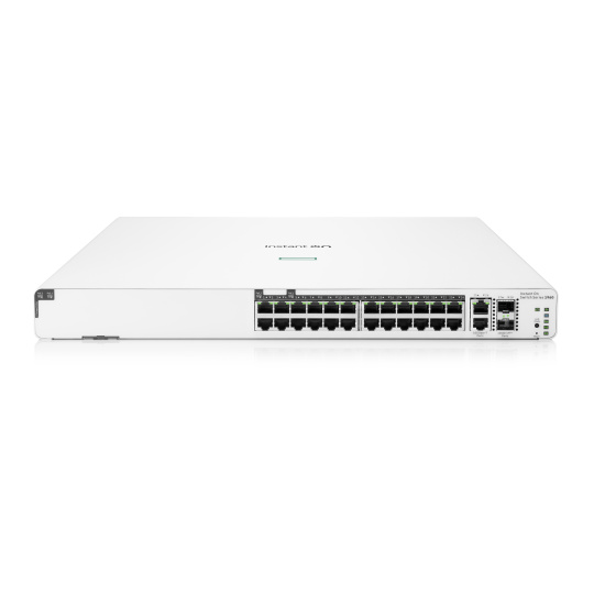 Aruba Instant On 1960 24G PoE (20pClass4 + 4pClass6) 2XGT 2SFP+ 370W Switch Aruba Instant On 1960 24G PoE (20pClass4 + 4pClass6) 2XGT 2SFP+ 370W Switch
