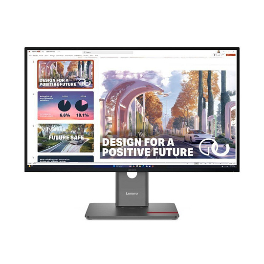 LENOVO LCD P27QD-40 - 27",ECO-IPS,16:9,2560x1440,120Hz,350cd/m2,1500:1,4ms(GtG),HDMI,DP,DPout,DC,USBHub,USB-C,RJ45,Pivot LENOVO LCD P27QD-40 - 27",ECO-IPS,16:9,2560x1440,120Hz,350cd/m2,1500:1,4ms(GtG),HDMI,DP,DPout,DC,USBHub,USB-C,RJ45,Pivot