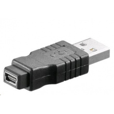 PREMIUMCORD Redukce USB 2.0 A - MINI-B 5 PIN (M/F) PREMIUMCORD Redukce USB 2.0 A - MINI-B 5 PIN (M/F)