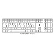 HP 720 Rechargeable wireless keyboard mouse - set dobíjecí bezdrátové myši a klávesnice