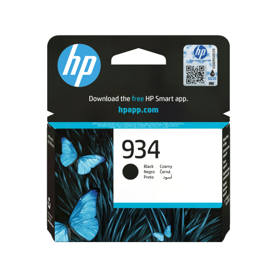 HP 934 Black Ink Cartridge, C2P19AE (400 pages) HP 934 Black Ink Cartridge, C2P19AE (400 pages)