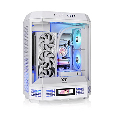 THERMALTAKE Case The Tower 600, ATX, Průhledná bočnice, 2x 140mm Fan, bílá THERMALTAKE Case The Tower 600, ATX, Průhledná bočnice, 2x 140mm Fan, bílá