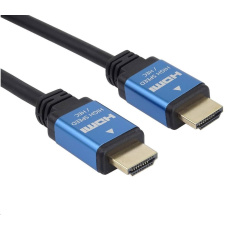 PREMIUMCORD Kabel HDMI - Ultra HDTV, 5m (kovové, zlacené konektory)