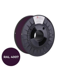 C-TECH Tisková struna (filament) PREMIUM LINE, PLA, purpurová fialková, RAL4007, 1,75mm, 1kg