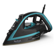 Tefal Puregliss FV8066E0 napařovací žehlička, 3000 W, anti-drip, rychlé nahřátí, tyrkysová / černá